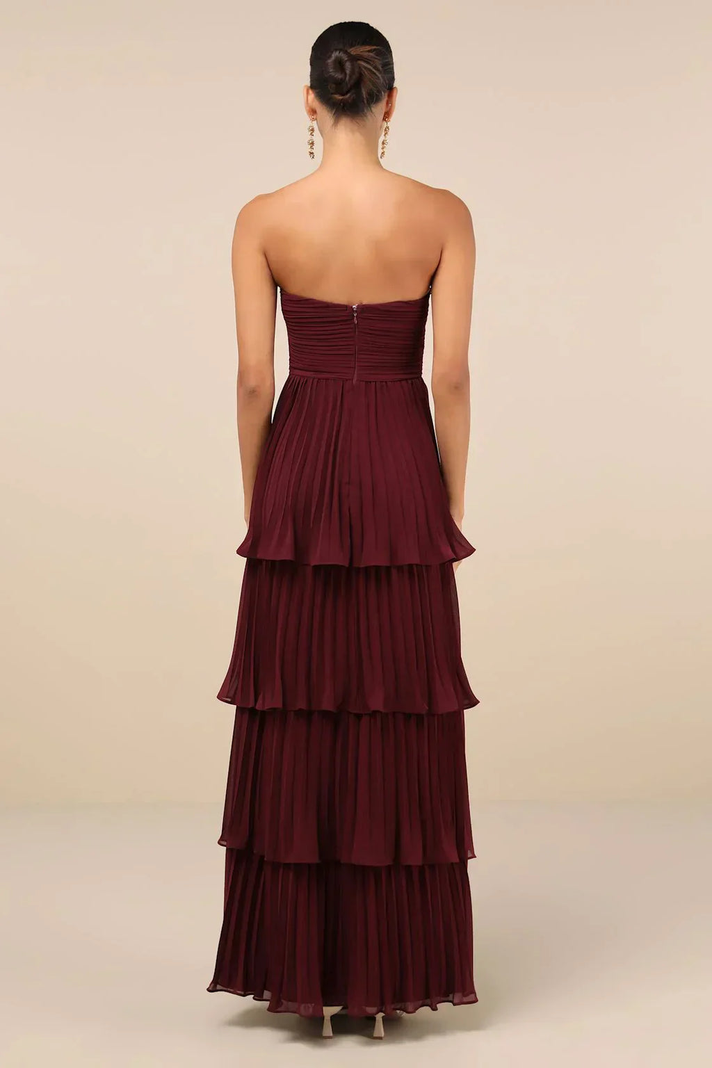 Carmen | Strapless Tiered Dress