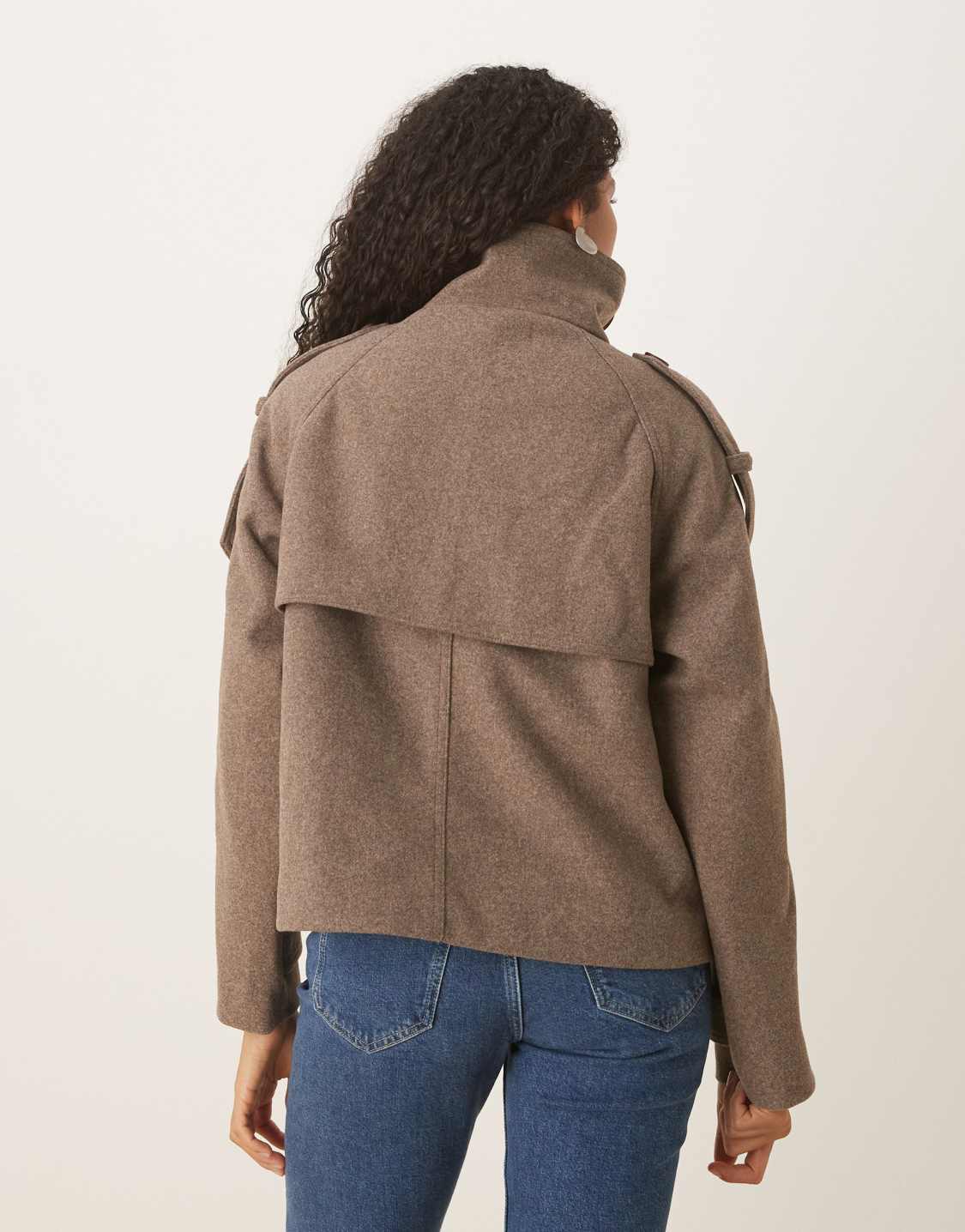 Elisabeth | Cropped Trench Coat