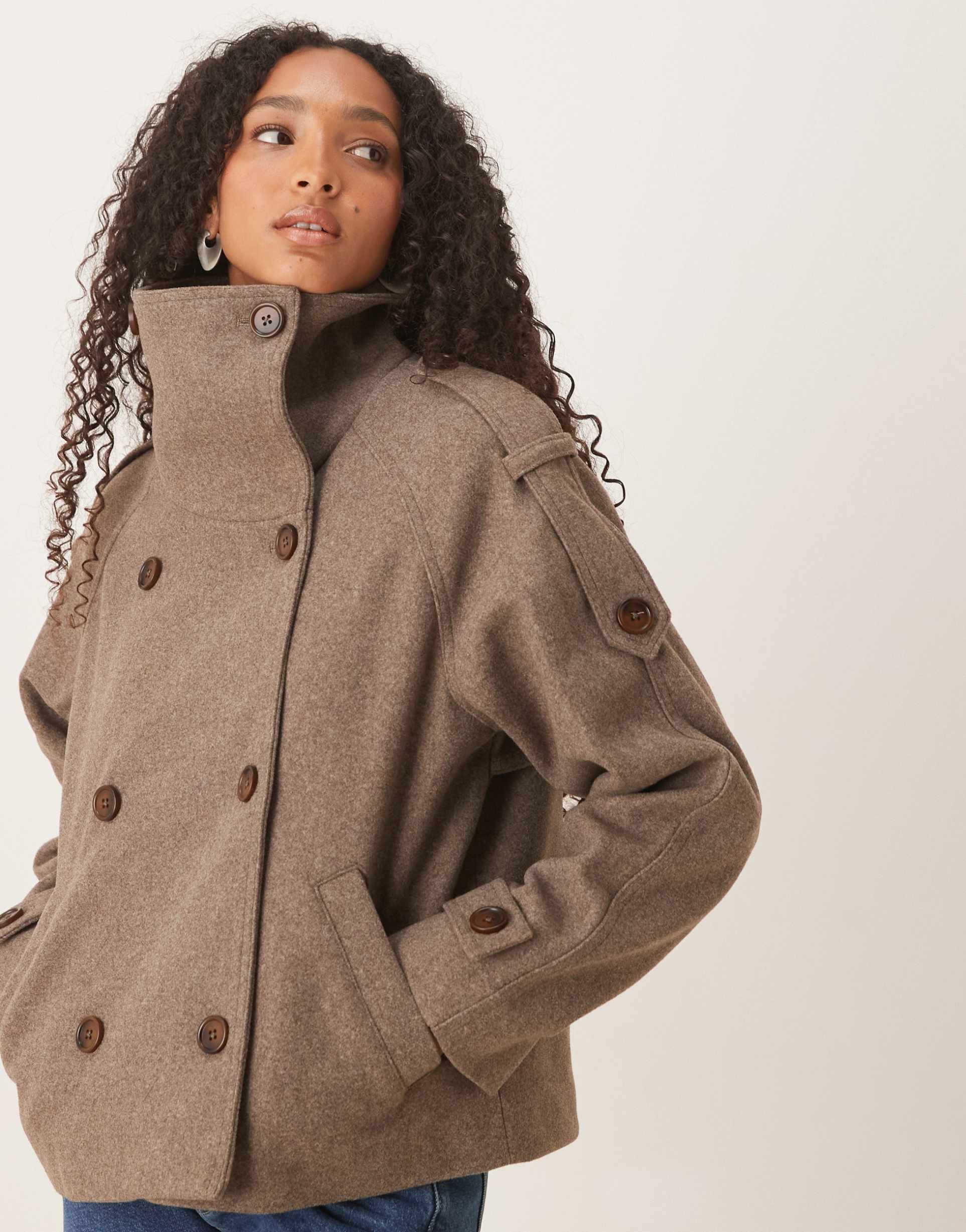 Elisabeth | Cropped Trench Coat