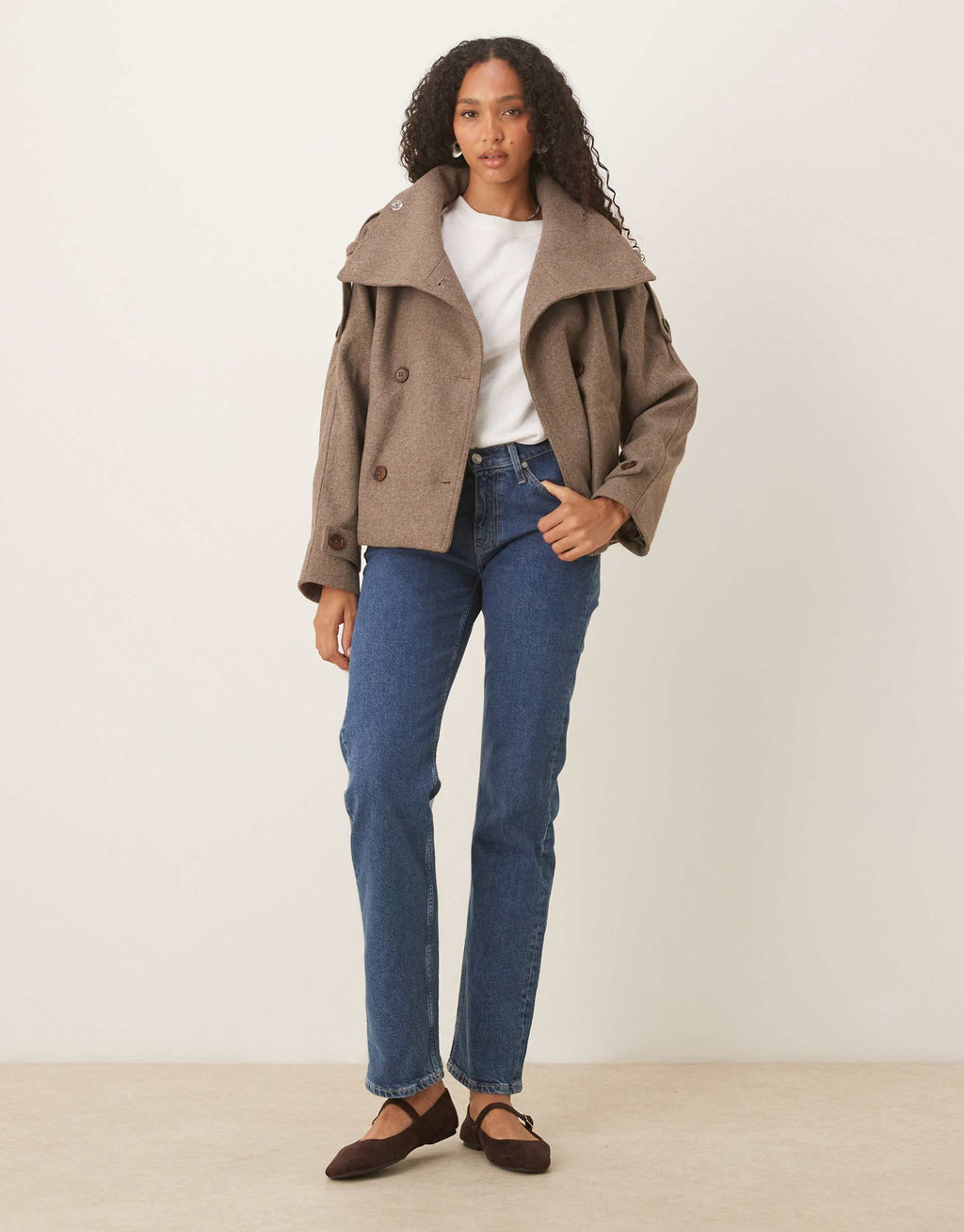Elisabeth | Cropped Trench Coat