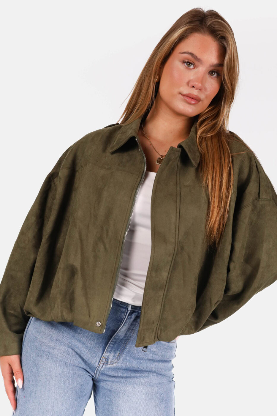 Mia I Suede Coat