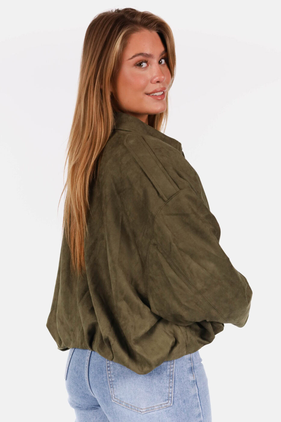 Mia I Suede Coat