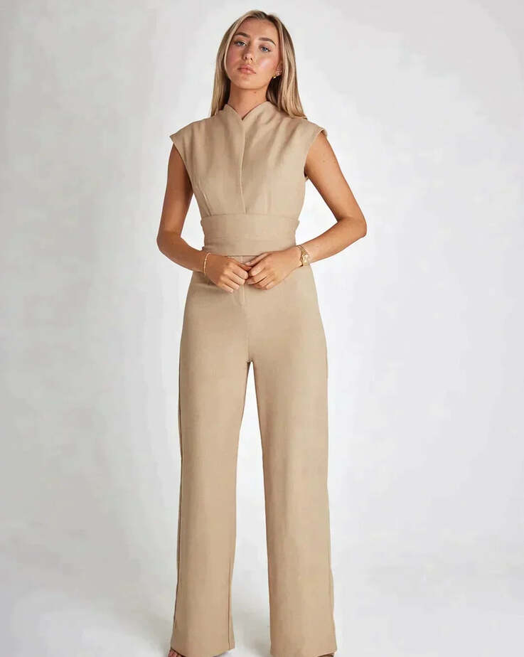 Isadora™ | Timeless Draped Jumpsuit